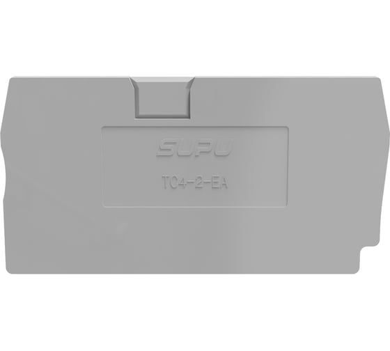 Крышка защитная SUPU для клемм TC 1-1, сечение 4мм2, серая 100 шт TC4-2-GY-EA 1