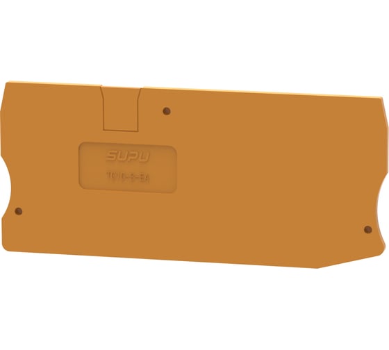 Крышка защитная SUPU для клемм TC 1-2, сечение 10мм2, оранжевая 50 шт TC10-3-OG-EA 1