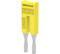 Перемычка для клемм SUPU TC, сечение 1.5мм2, 2 контакта 50 шт TJA4.2-2