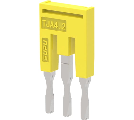 Перемычка для клемм SUPU TC, сечение 1.5мм2, 3 контакта 50 шт TJA4.2-3 1