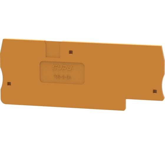 Крышка защитная SUPU для клемм TC 1-2, сечение 6мм2, оранжевая 100 шт TC6-3-OG-EA 1