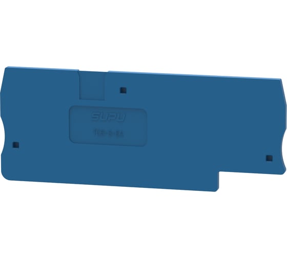 Крышка защитная SUPU для клемм TC 1-2, сечение 6мм2, синяя 100 шт TC6-3-BU-EA 1
