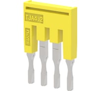 Перемычка для клемм SUPU TC, сечение 1.5мм2, 4 контакта 50 шт TJA4.2-4