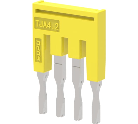 Перемычка для клемм SUPU TC, сечение 1.5мм2, 4 контакта 50 шт TJA4.2-4 1