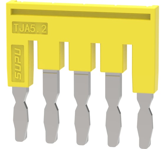 Перемычка для клемм SUPU TP/TC/TU, сечение 2.5мм2, 5 контактов 50 шт TJA5.2-5 1