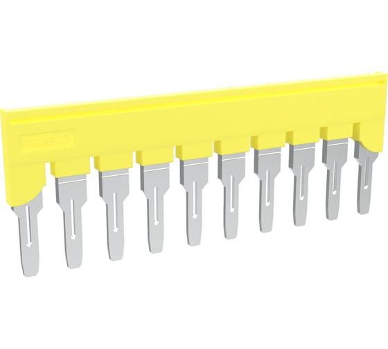 Перемычка для клемм SUPU TP/TC/TU, сечение 6мм2, 10 контактов 10 шт TJA8.2-10 1