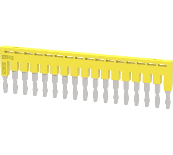 Перемычка для клемм SUPU TP/TC/TU, сечение 2.5мм2, 17 контактов 10 шт TJB5.2-17 1