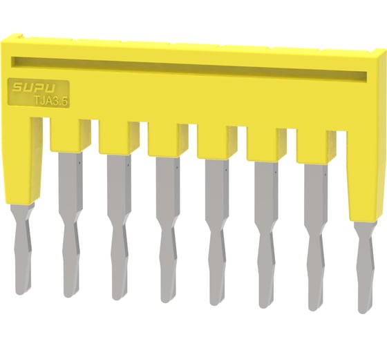 Перемычка для клемм SUPU серии TP с сечением 1.5мм2, 8 контактов 50 шт TJA3.5-8 1