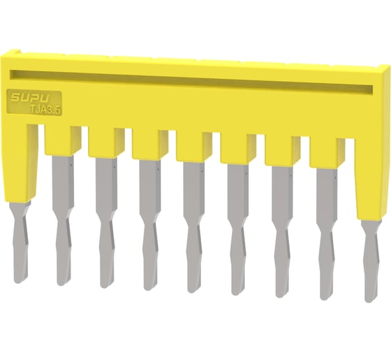 Перемычка для клемм SUPU серии TP с сечением 1.5мм2, 9 контактов 50 шт TJA3.5-9 1