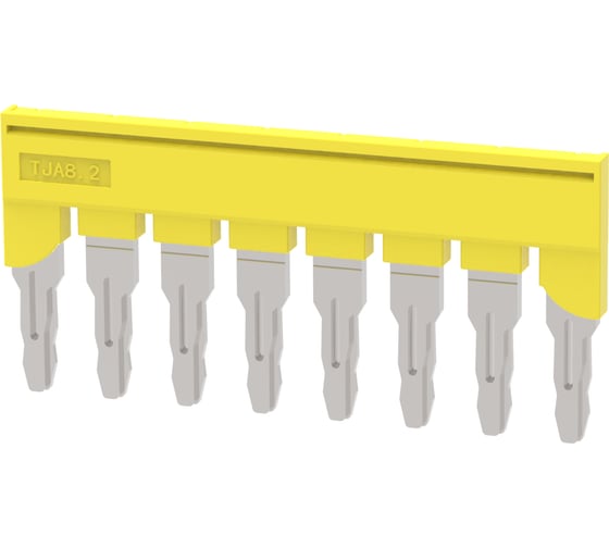 Перемычка для клемм SUPU TP/TC/TU, сечение 6мм2, 8 контактов 10 шт TJA8.2-8 1