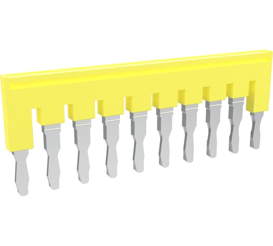 Перемычка для клемм SUPU TP/TC/TU, сечение 4мм2, 10 контактов 10 шт TJA6.2-10 1