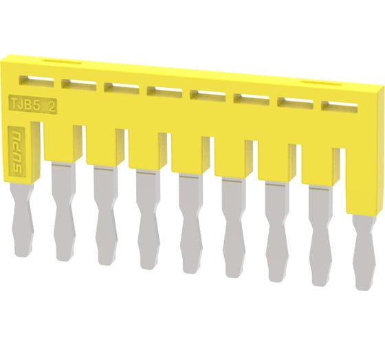 Перемычка для клемм SUPU TP/TC/TU, сечение 2.5мм2, 9 контактов 10 шт TJB5.2-9 1