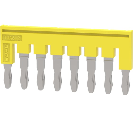 Перемычка для клемм SUPU TP/TC/TU, сечение 4мм2, 8 контактов 10 шт TJA6.2-8 1