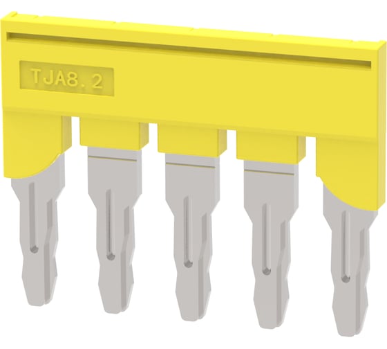 Перемычка для клемм SUPU TP/TC/TU, сечение 6мм2, 5 контактов 50 шт TJA8.2-5 1