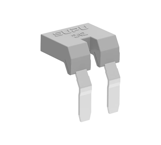 Перемычка на 2 контакта для клемм SUPU серии TB с сечением 4мм2, 2 контакта 100 шт 242601 1