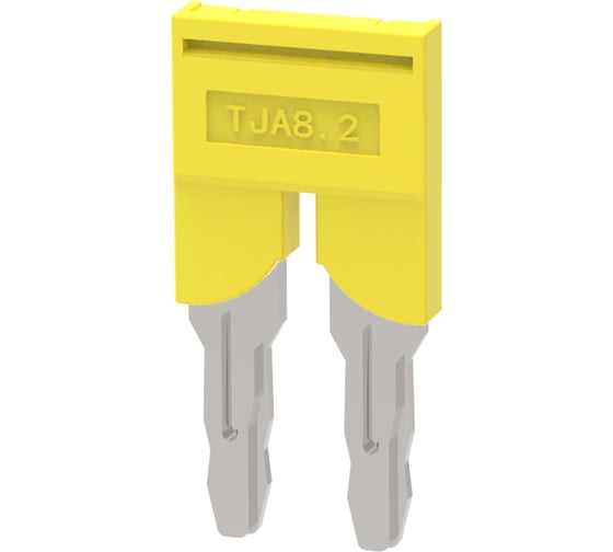 Перемычка для клемм SUPU TP/TC/TU, сечение 6мм2, 2 контакта 50 шт TJA8.2-2 1