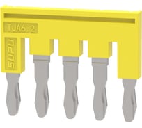 Перемычка для клемм SUPU TP/TC/TU, сечение 4мм2, 5 контактов 50 шт TJA6.2-5