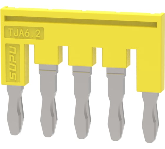 Перемычка для клемм SUPU TP/TC/TU, сечение 4мм2, 5 контактов 50 шт TJA6.2-5 1