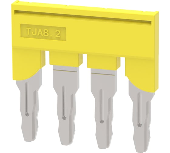 Перемычка для клемм SUPU TP/TC/TU, сечение 6мм2, 4 контакта 50 шт TJA8.2-4 1