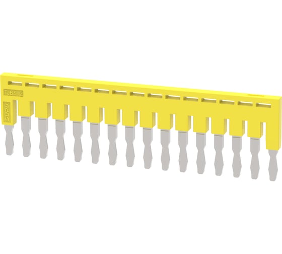 Перемычка для клемм SUPU TP/TC/TU, сечение 2.5мм2, 16 контактов 10 шт TJB5.2-16 1