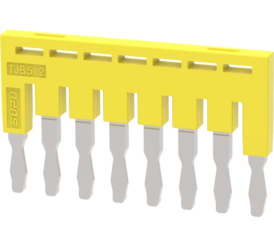 Перемычка для клемм SUPU TP/TC/TU, сечение 2.5мм2, 8 контактов 10 шт TJB5.2-8 1