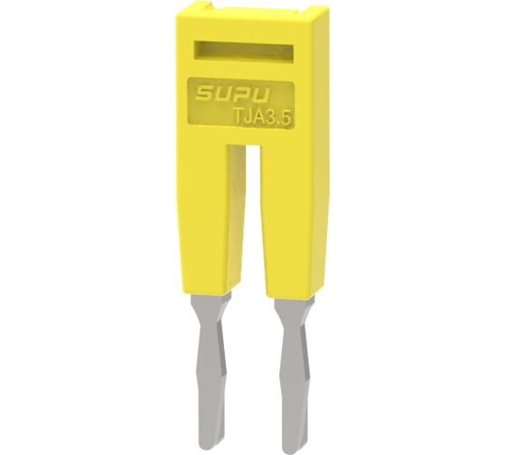 Перемычка для клемм SUPU серии TP с сечением 1.5мм2, 2 контакта 50 шт TJA3.5-2 1