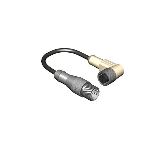 Соединитель кабельный ТЕКО CC S20-3/S4-2 Вилка / Розетка, Угловой с кабелем, Пластик 4-PINIP67, кабель 2 м, 150 AC/DC NO/NC 00-00022535 1