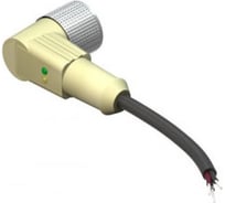 Соединитель кабельный ТЕКО CS S20-9-1 розетка, угловой, пластик, 4-PIN, IP67, кабель 1 м, 10-30 DC NO/NC 00-00023104