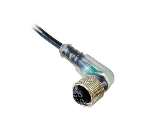 Соединитель кабельный ТЕКО CS S20-3-20 розетка, угловой, IP67, кабель 20 м, 250 AC/DC NO/NC 00-00023029 1