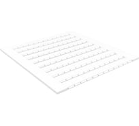 Маркировка клемм SUPU TU/TP/TC, сечением 2.5мм2, шириной 5.2мм, пустая, 100 шт TMB5.2-120