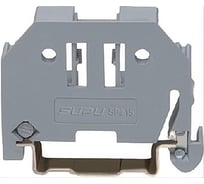 Стопор оконечный SUPU DIN35 зажимной, безвинтовой, 50 шт 215202