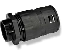 Муфта для гофрированных труб WEYER WQGZ1-M50B/AD54.5 коннектор прямой, наружный M50х1.5 WE0402700