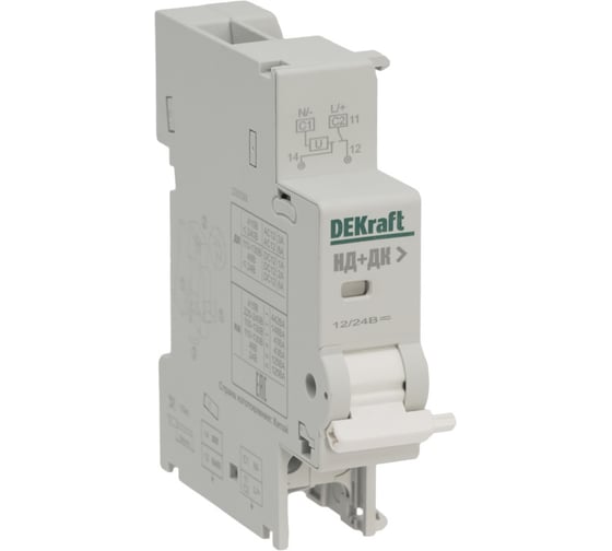 Расцепитель независимый AC/DC 12/24В DEKraft для ВА-105 13300DEK 10 шт 4680409190715 1