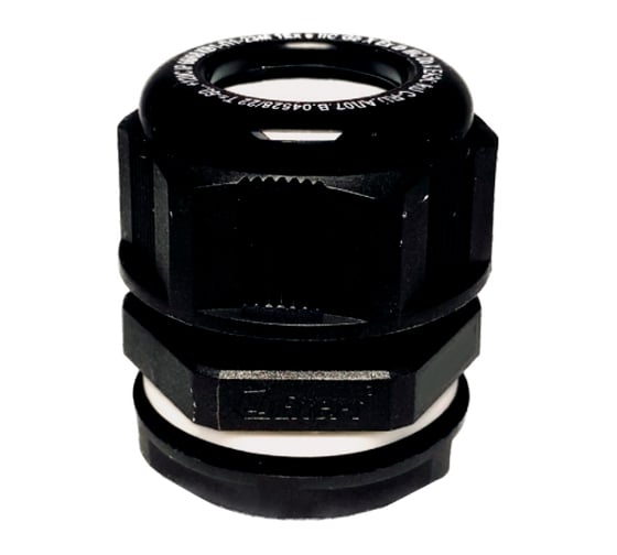 Ввод кабельный взрывозащищенный Effert Exe пластиковый ExTra М25 (9-16) RAL9005, 10 шт. КВ1-П1-23М 1