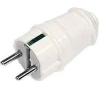 Штепсельная вилка NE-AD с заземлением, 16А, 250В, Белый 1010
