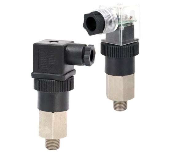 Реле давления ТЕКО PSK1U-B120-G14M 2 бар, 81.5х50х27, ≤250 В AC/DC, избыточное давление, 0.1-1.2 Мпа, SPDT (НО+НЗ), IP65, от -25 до +85, разъем DIN43650, резьба G1/4 08-00047507 1