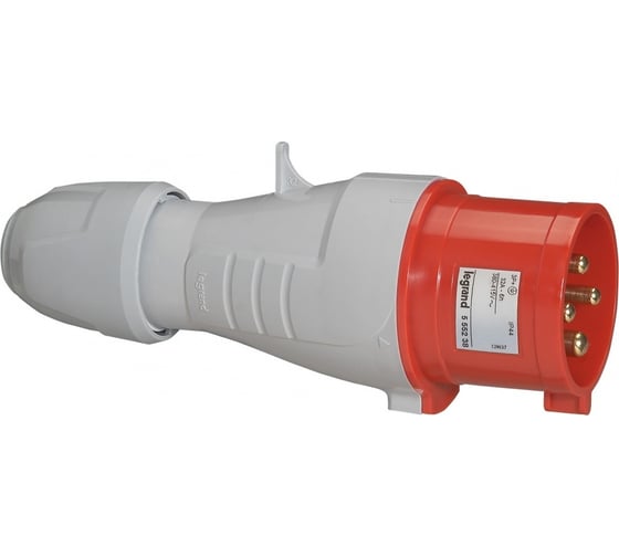 Прямая вилка Legrand P17 Tempra Pro - IP 44 - 380/415 В - 32 A - 3К+З 555238 1