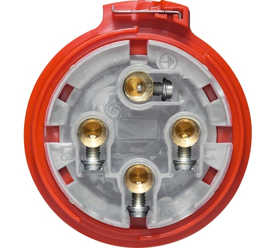 Прямая вилка Legrand P17 Tempra Pro - IP 44 - 380/415 В - 32 A - 3К+З 555238