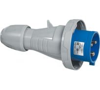 Прямая вилка Legrand P17 Tempra Pro - IP 66/67 - 200/250 В - 32 A - 2К+З 555434