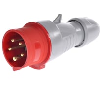 Прямая вилка Legrand P17 Tempra Pro - IP44 - 380/415 В - 16 A - 3К+Н+З 555129