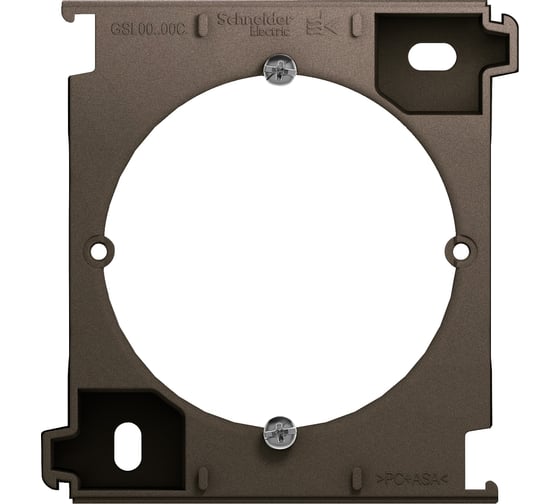 Расширение коробки Systeme Electric Glossa Шоколад наружного монтажа SE GSL000800C 1