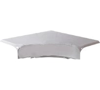 Угловой отвод для Legrand односекционных кабель-каналов DLP 50x105 - белый 010765