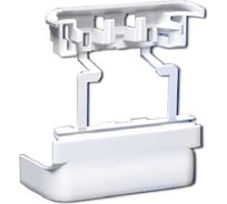 Плоский отвод для односекционных кабель-каналов Legrand DLP 50x105 80 мм 010739