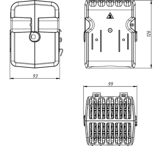 Нагреватель с вентилятором SILART 800 Вт 230 V AC SNV-860-000