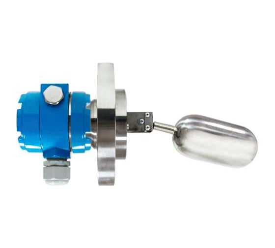 Поплавковый магнитный сигнализатор уровня РусАвтоматизация серии SLL-FS общепромышлен. исп., присоединение - фланец свободный DN50 PN10 бар с осн. размерами по ГОСТ33259, Траб -25…+250С, Токр -25…+85С, класс защиты IP65, нагруз. способн SLL-FS-N-AL-10-3-I 1