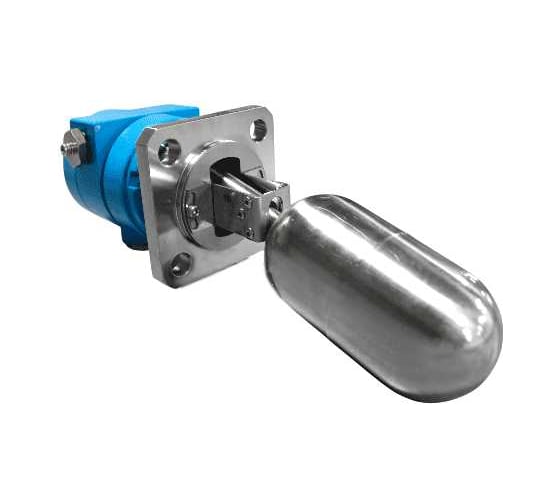 Поплавковый магнитный сигнализатор уровня РусАвтоматизация серии SLL-FS общепромышлен. исп., квадратный фланец 92х92 (нестандартный) PN25 бар, Траб -80…+250С, Токр -25…+85С, класс защиты IP65, нагруз. способность 10А/250В, тип контакта SLL-FS-N-AL-25-0-I 1