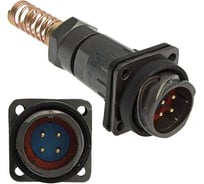 Разъем RUICHI FQ18-4pin ZPJ-8 106959