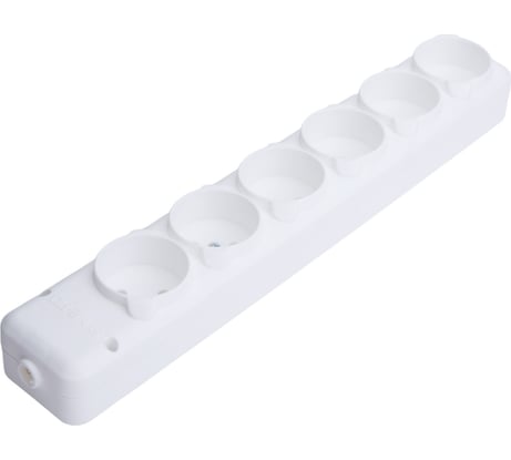 Колодка NE-AD 6 гнезд, без заземления, 16А, 250В, 1/20/80, 3021-K