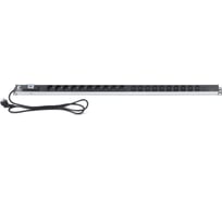 Блок розеток Cabeus для 19 шкафов, вертикальный, 10 розеток Schuko 10 розеток IEC 320 PDU-16-10S-10C13-B