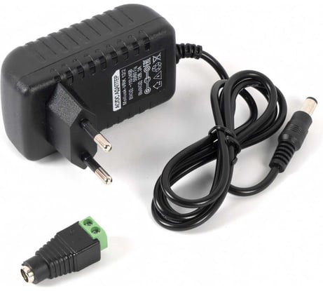 Источник питания Моллюск Mollusk-VRK 12/2 12В, 2А, сетевой диапазон 110-245В встроенная вилка 8831